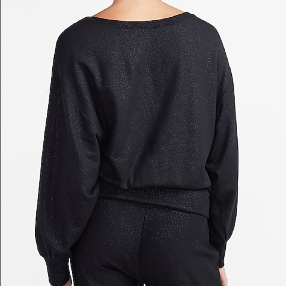 Express Black Sweatshirt - Picture 3 of 3